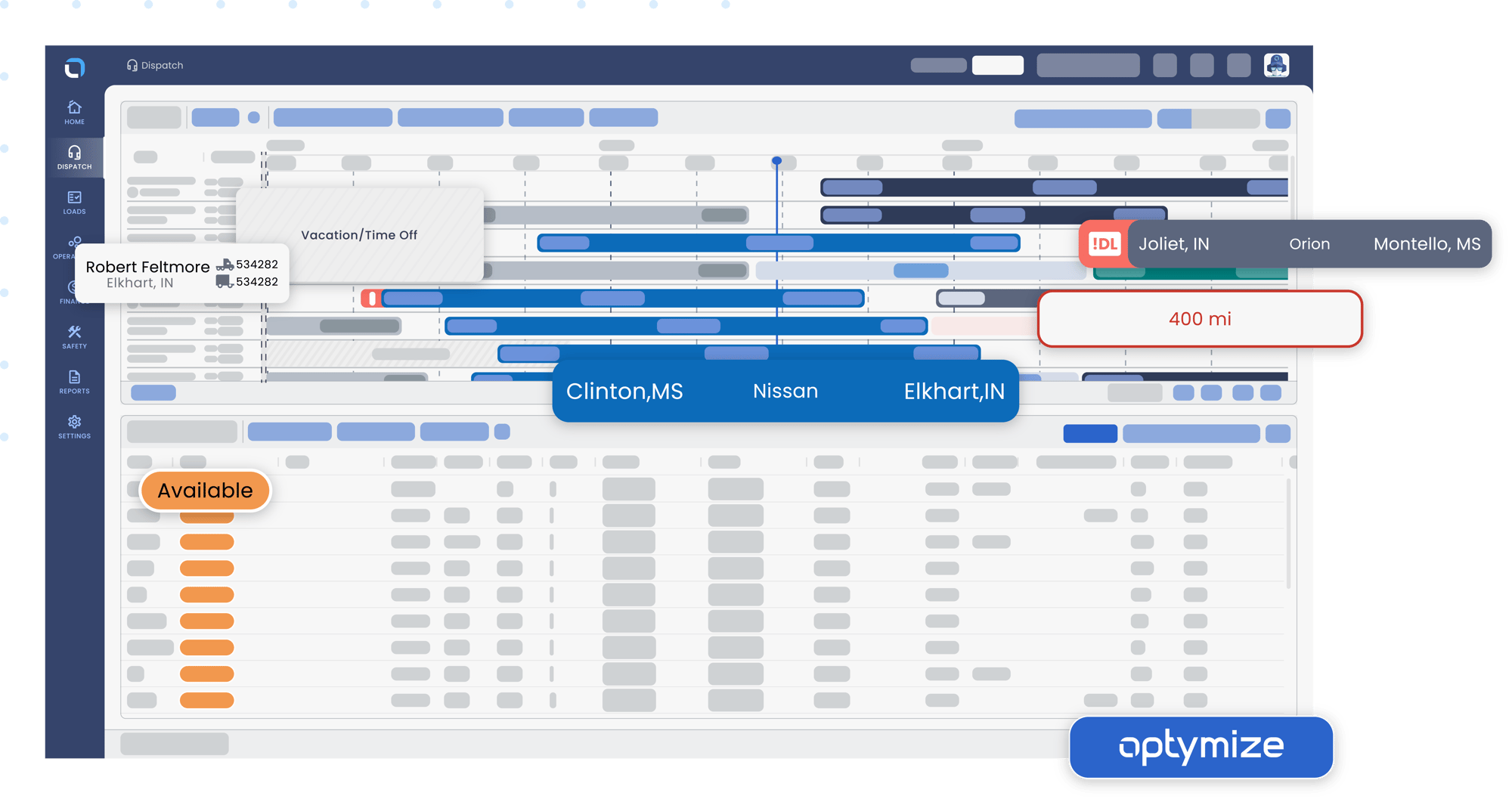 LoadOps_Dispatch Screen